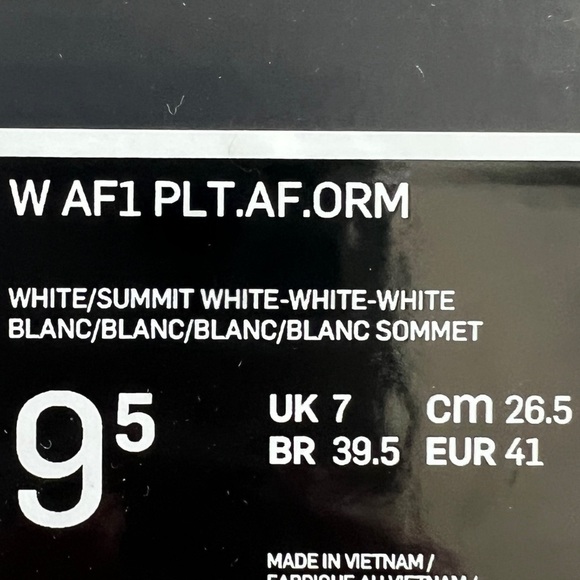 NWT Nike Air Force 1 PLT.AF.ORM Women’s Shoes - Picture 9 of 10